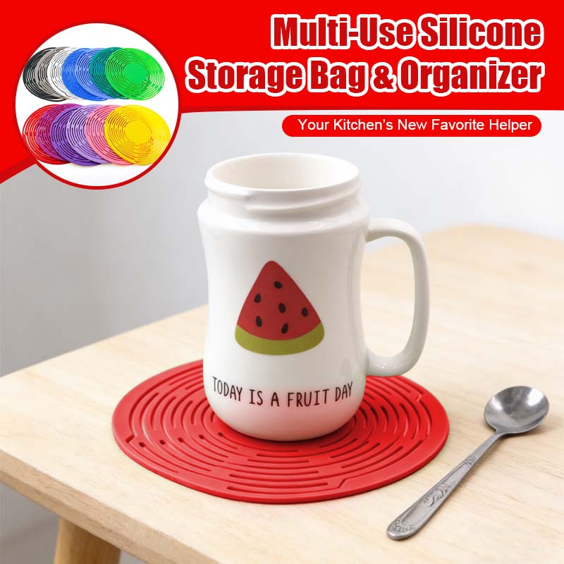 Multi-Use Silicone Storage Bag & Organizer