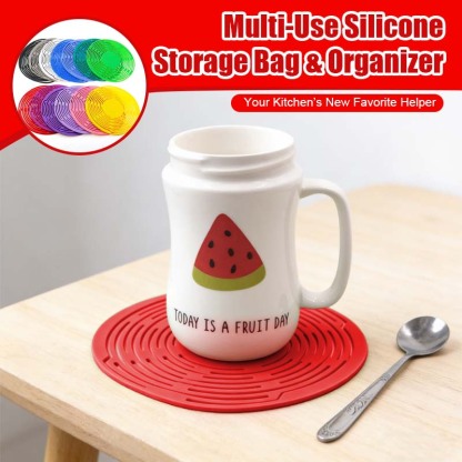 Multi-Use Silicone Storage Bag & Organizer