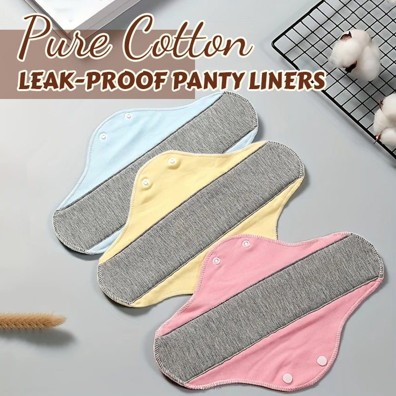 Pure Cotton Leak-Proof Panty Liners🛡️💜