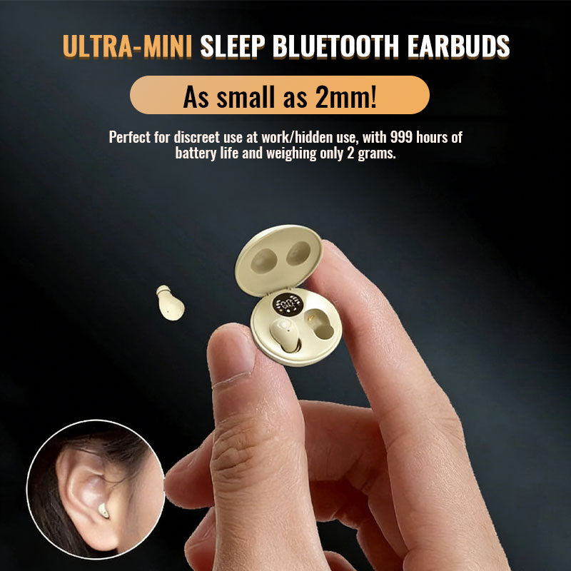 Ultra-small Mini True Wireless Bluetooth Earbuds For Sleeping