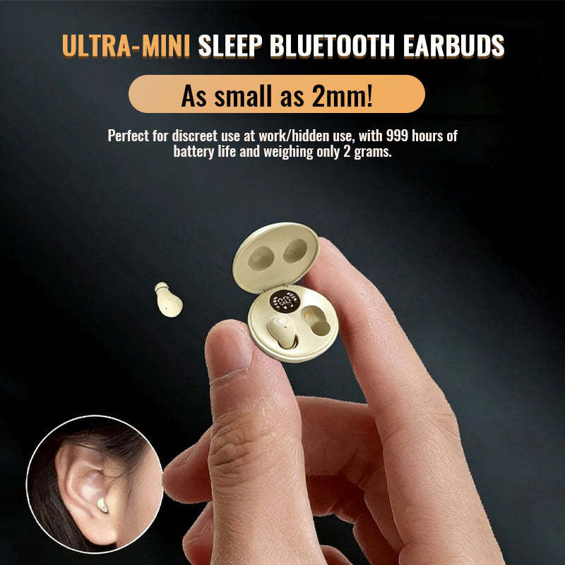 Ultra-small Mini True Wireless Bluetooth Earbuds For Sleeping