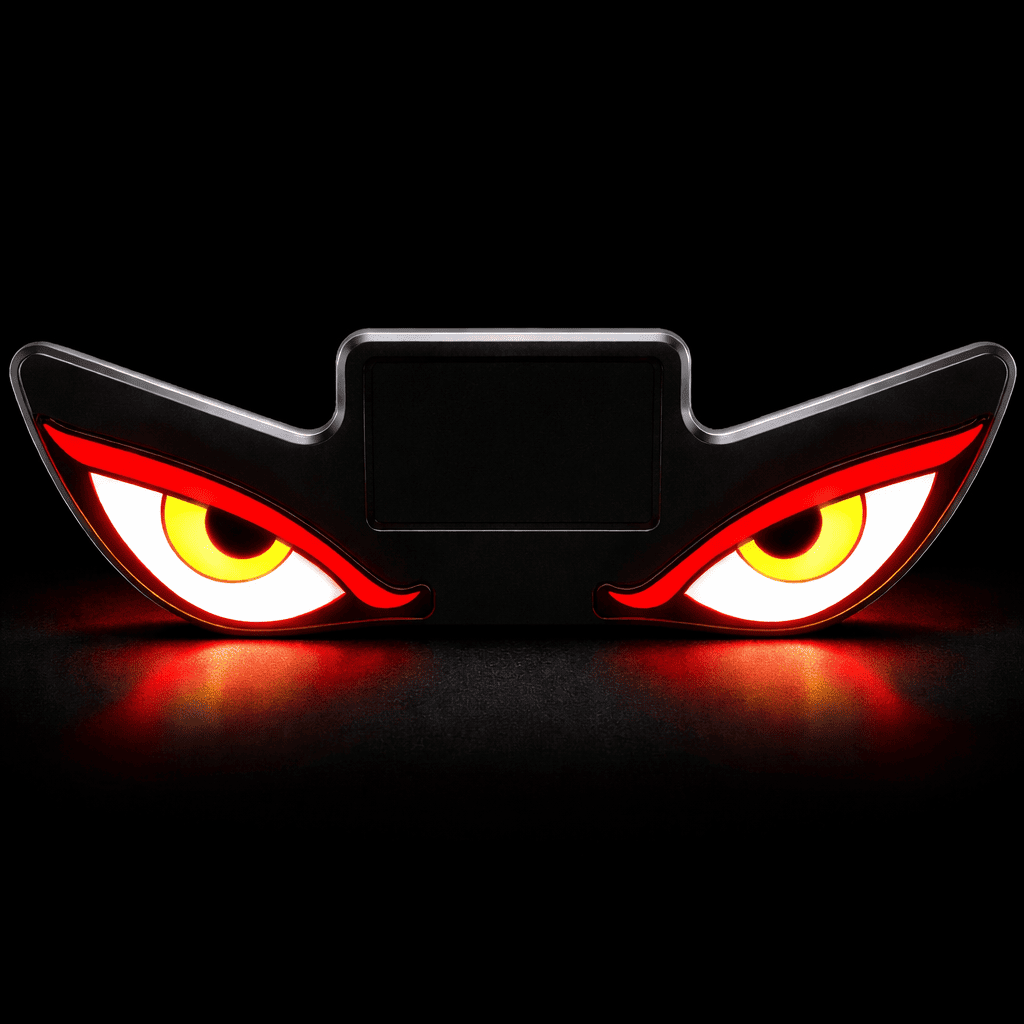 LED Demon Eye Car Light Sticker👹 — Give Your Ride a Fierce Nocturnal Identity