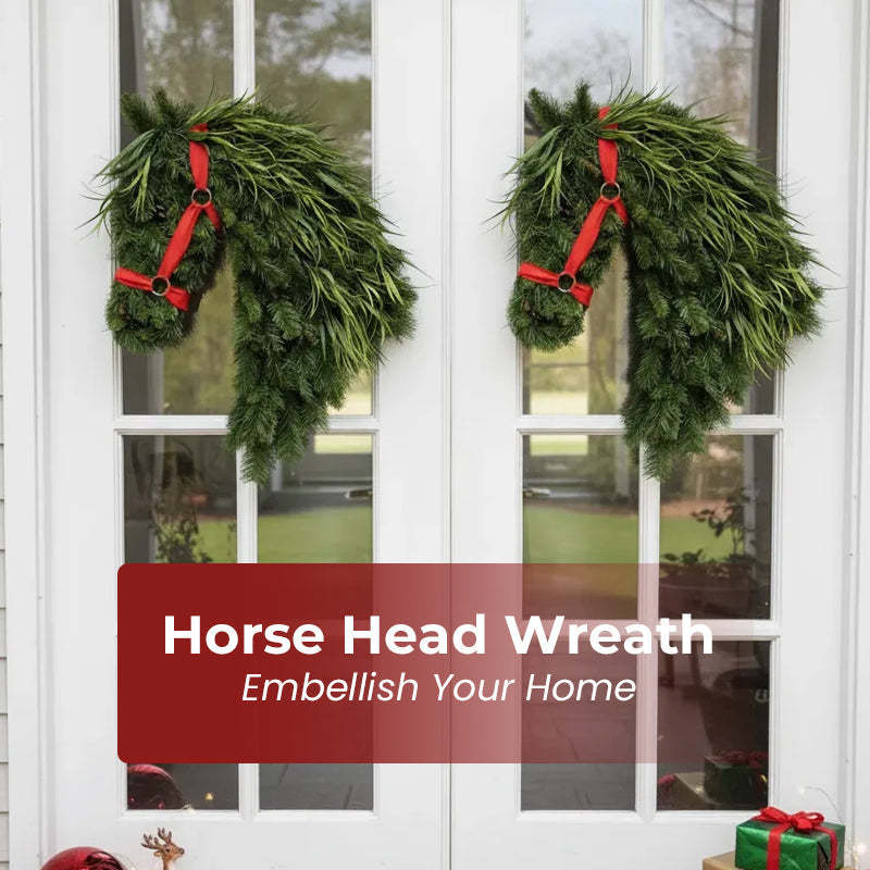 🐴Horse Head Door Wreath