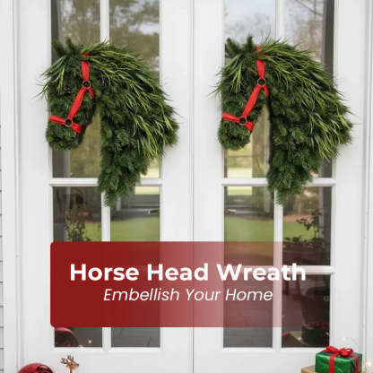 🐴Horse Head Door Wreath