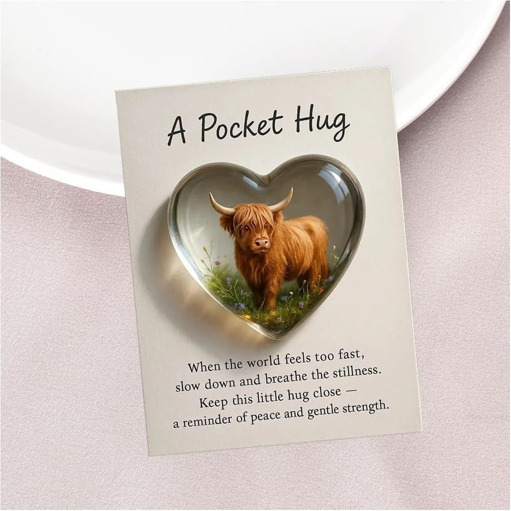 🐮 Pocket Hug Highland Cow Edition