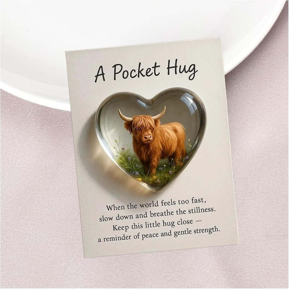 🐮 Pocket Hug Highland Cow Edition