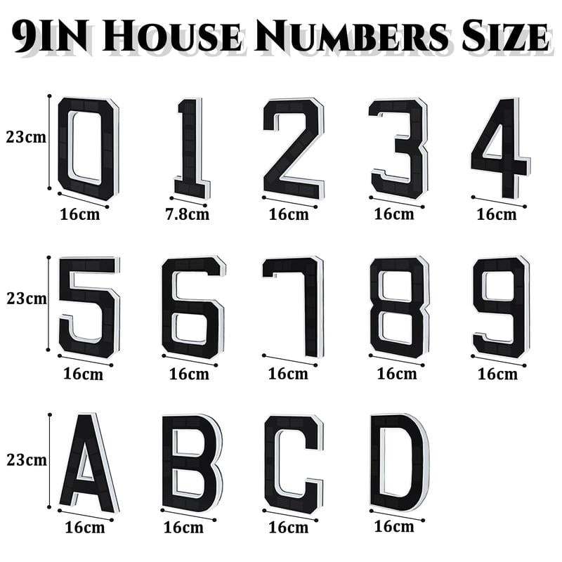 🎁✨Lighted House Numbers for Outside