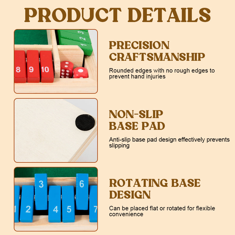 Four-sided Number Flipping Game