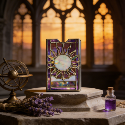 Mystical Sunburst Tarot Card Box