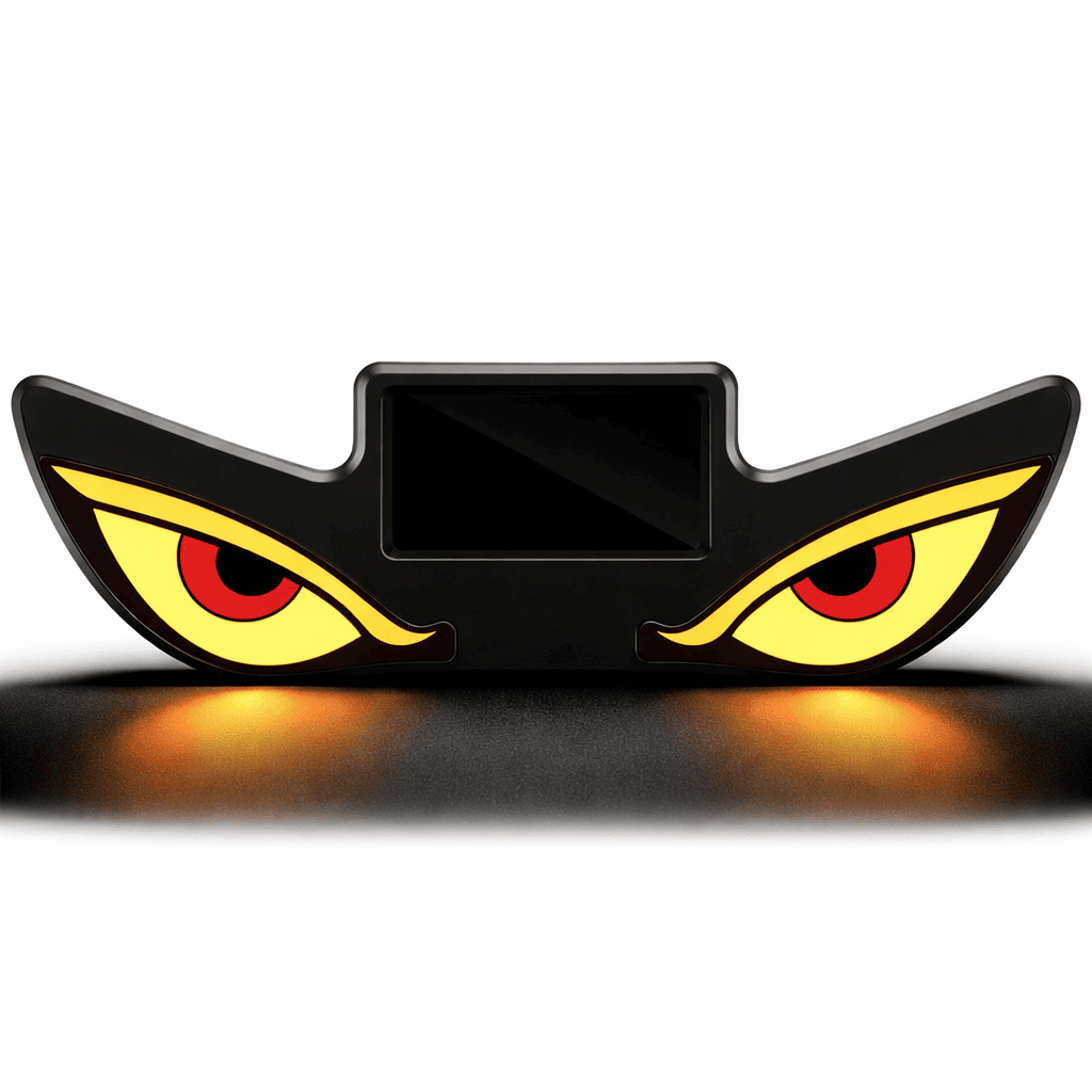 LED Demon Eye Car Light Sticker👹 — Give Your Ride a Fierce Nocturnal Identity