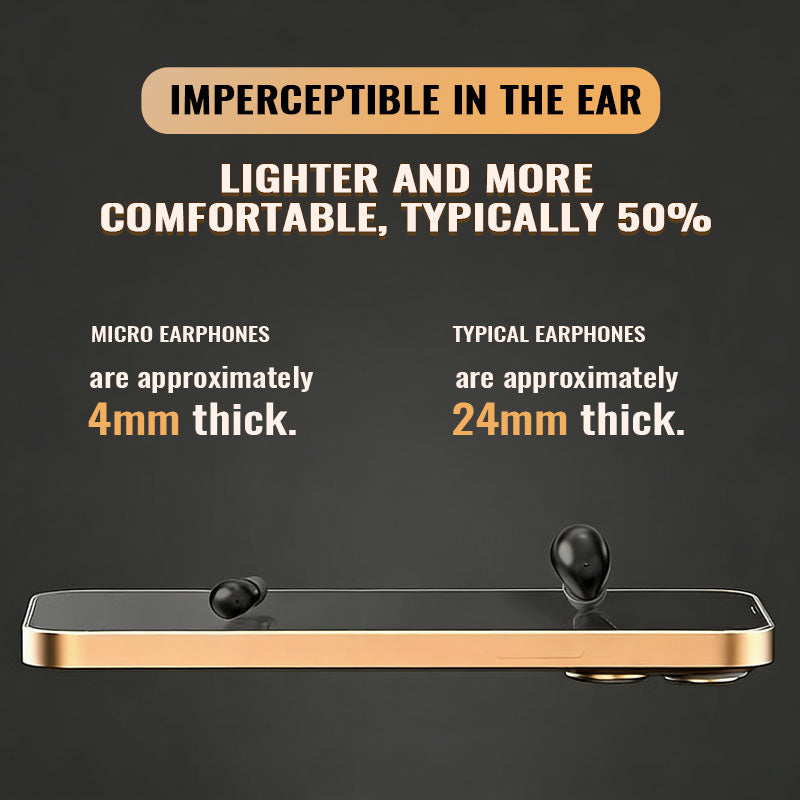 Ultra-small Mini True Wireless Bluetooth Earbuds For Sleeping