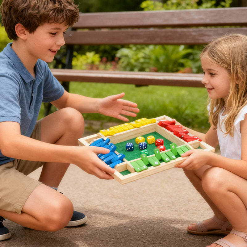 Four-sided Number Flipping Game