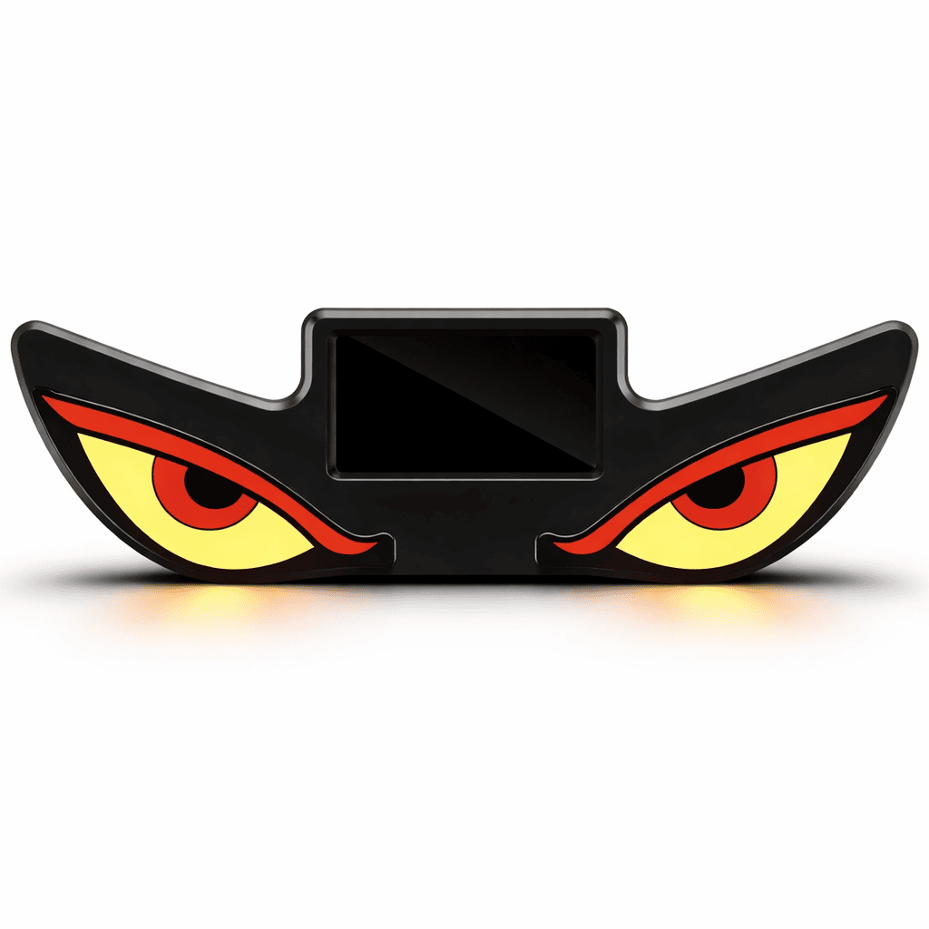 LED Demon Eye Car Light Sticker👹 — Give Your Ride a Fierce Nocturnal Identity