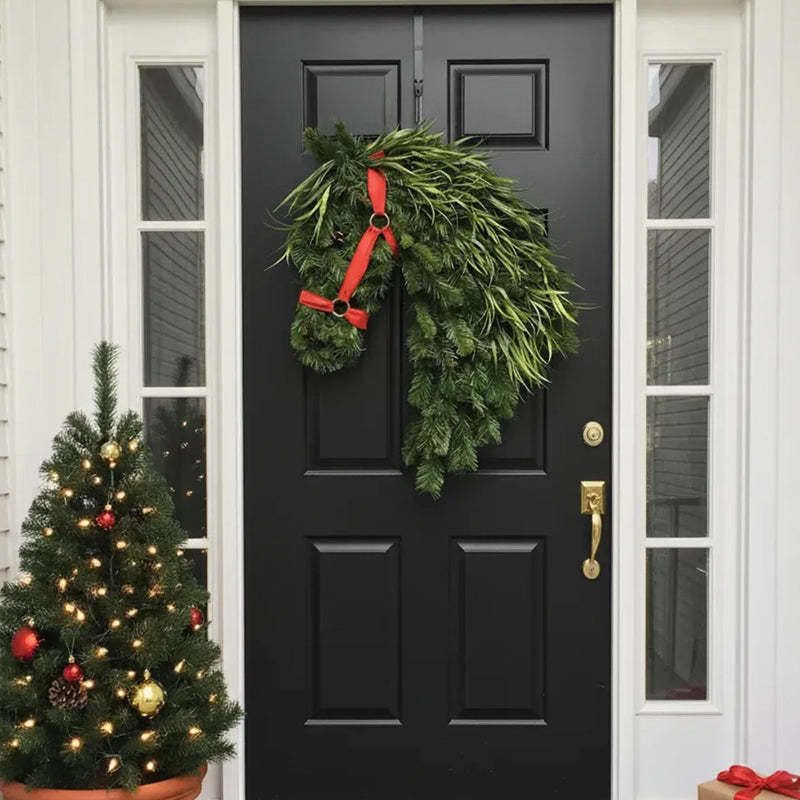 🐴Horse Head Door Wreath
