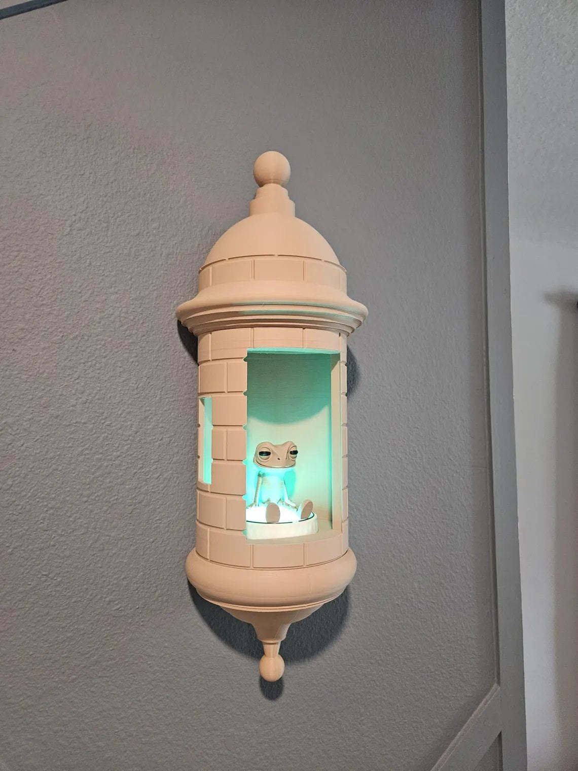 Puerto Rican Garita Wall Coqui Lamp