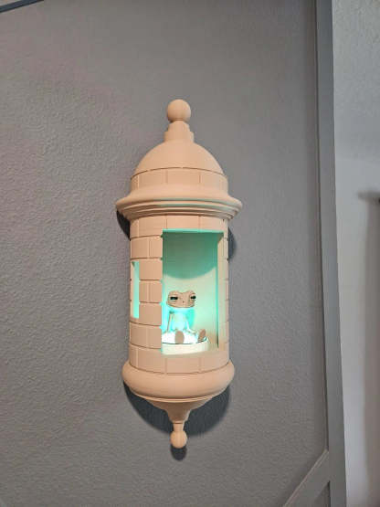 Puerto Rican Garita Wall Coqui Lamp
