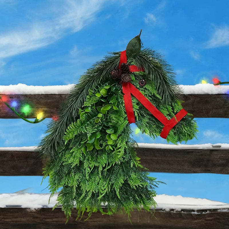 🐴Horse Head Door Wreath