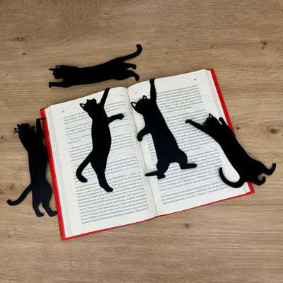 🏆Last Day 49% Off🔥😹5Pcs Metal Cat bookmark