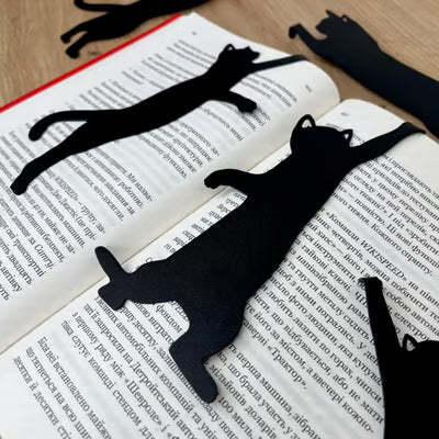 🏆Last Day 49% Off🔥😹5Pcs Metal Cat bookmark