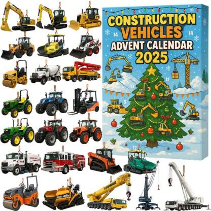 2025 Construction Vehicles Advent Calendar