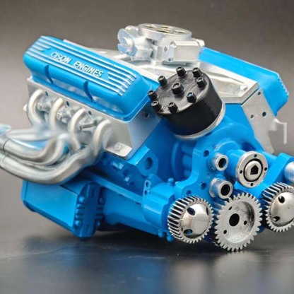 🔥 Model Building Kits For Small-Block V8 Ohv Petrol Engines