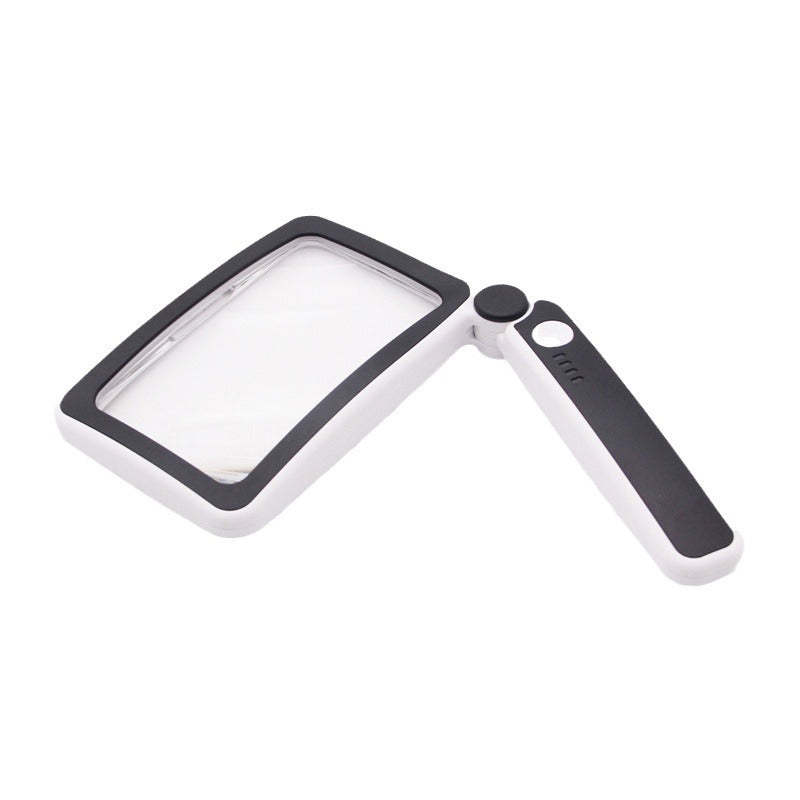 🔥Folding Handheld Magnifying Glass with Light for Reading