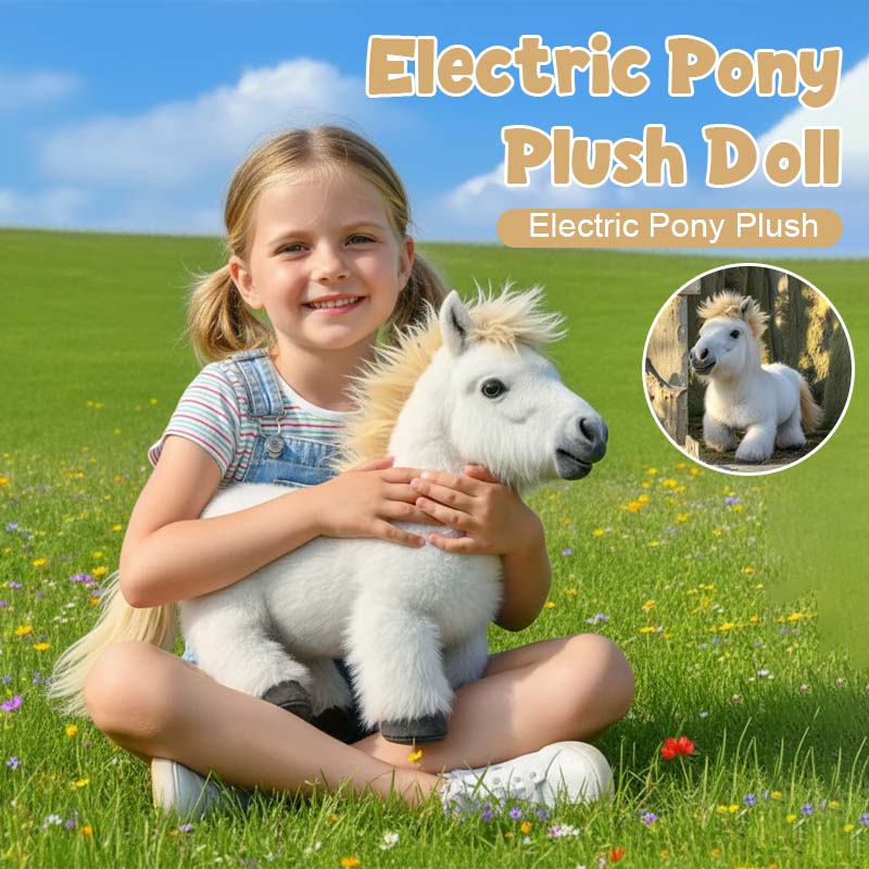🐴 Electric Pony Plush Doll · Soft And Cute Coming ✨