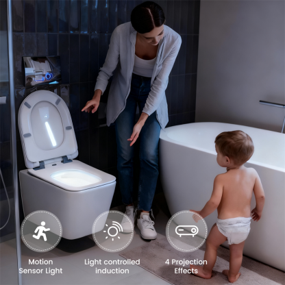 Motion Sensor Toilet Night Light