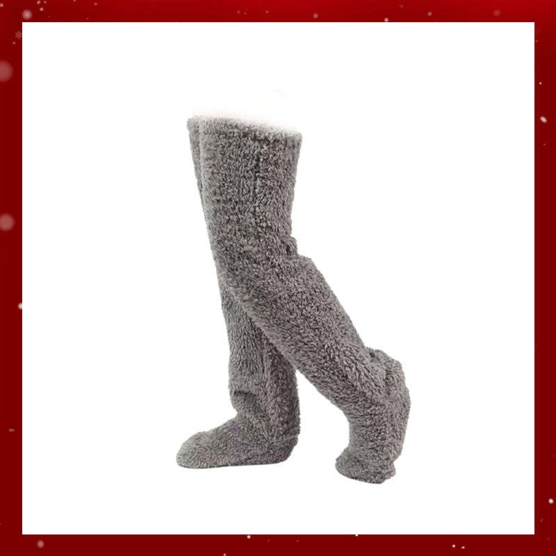 Goose Down Knee Socks For Christmas