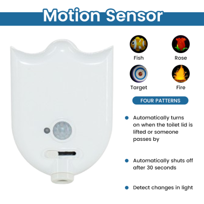 Motion Sensor Toilet Night Light