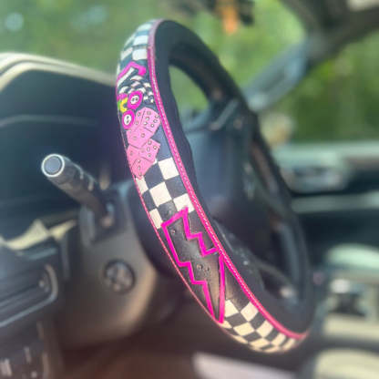 🤠 Western Cowboy Steering Wheel Cover