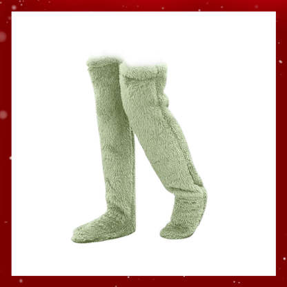 Goose Down Knee Socks For Christmas