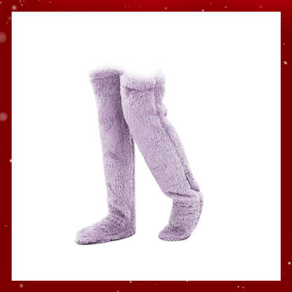Goose Down Knee Socks For Christmas