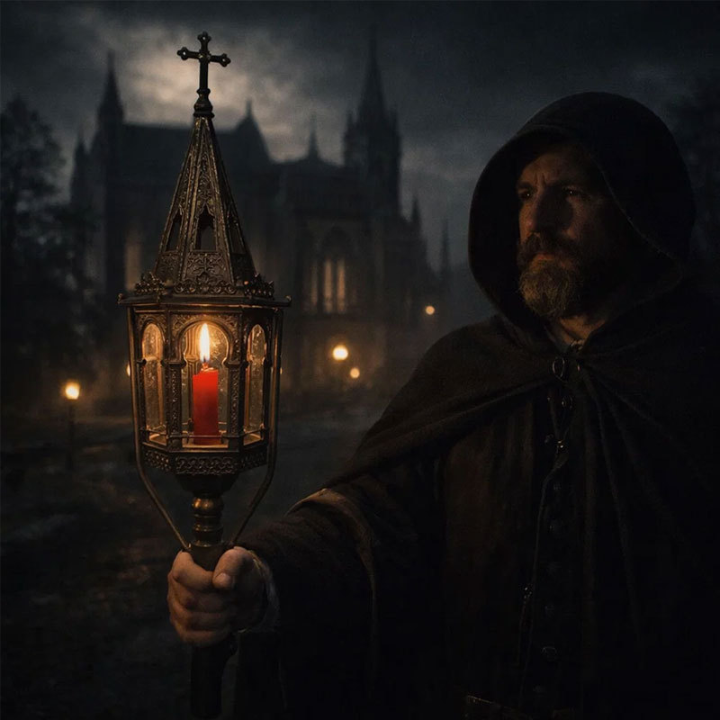 19th Century Antique Hanging Lantern