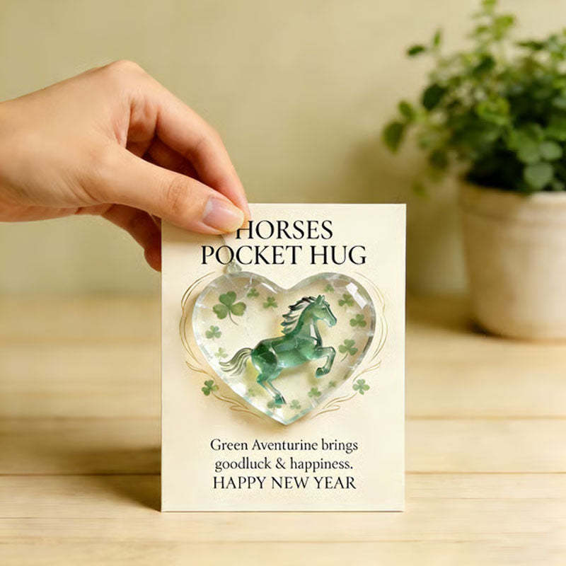 🐎🍀2026 Horses Pocket Hug — A Symbol of Strength & New Beginnings