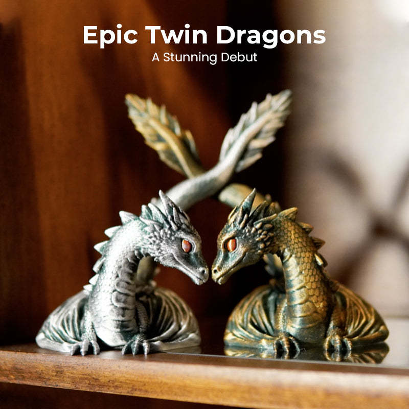 🐉✨Twin Flame Dragon Bookshelf