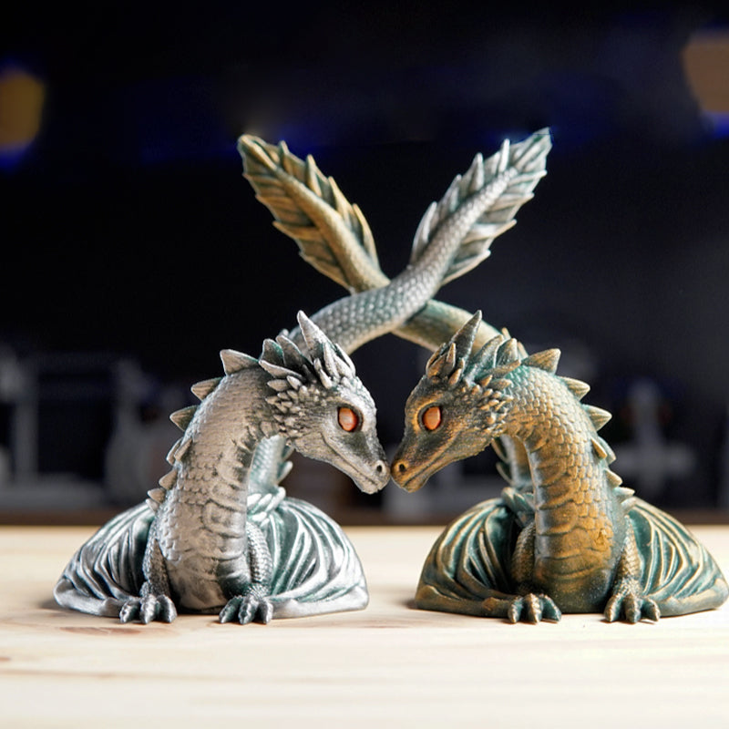 🐉✨Twin Flame Dragon Bookshelf