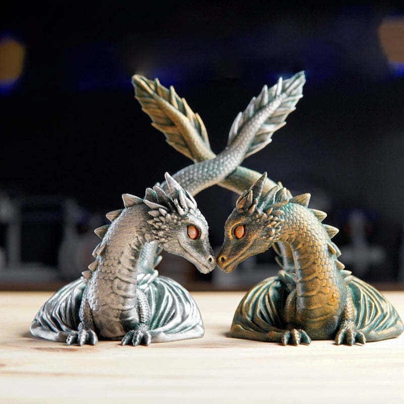 🐉✨Twin Flame Dragon Bookshelf