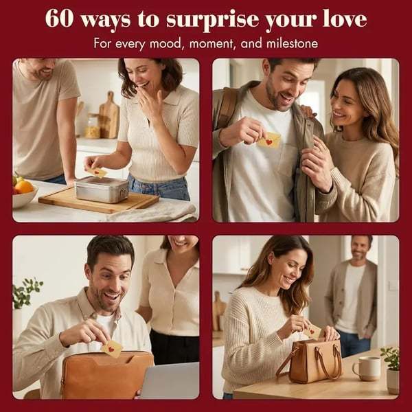 💌DIY Love Note Box - Mini Blank Cards and Envelopes for Him/Her💕