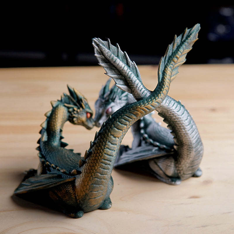 🐉✨Twin Flame Dragon Bookshelf