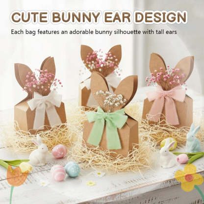 🐰 Easter Bunny Kraft Gift Bags