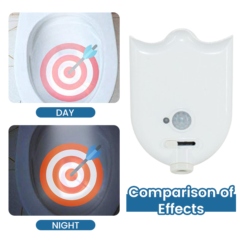 Motion Sensor Toilet Night Light
