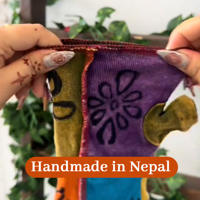 🧤 Funky Patchwork Handwarmers