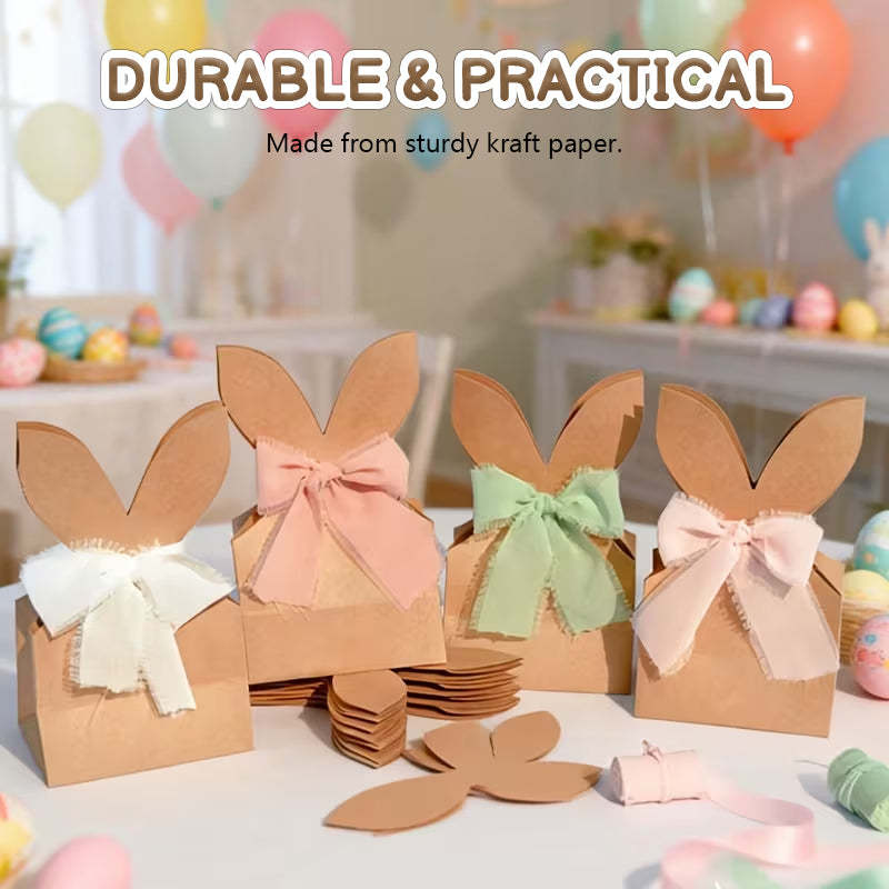 🐰 Easter Bunny Kraft Gift Bags