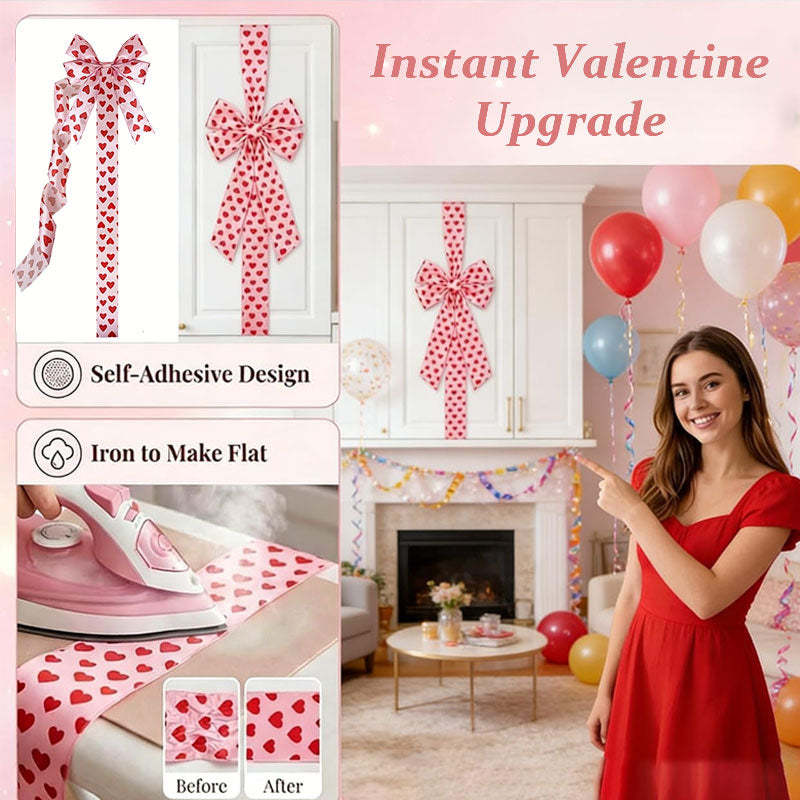 ❤️ Valentine Cabinet Ribbon Bows