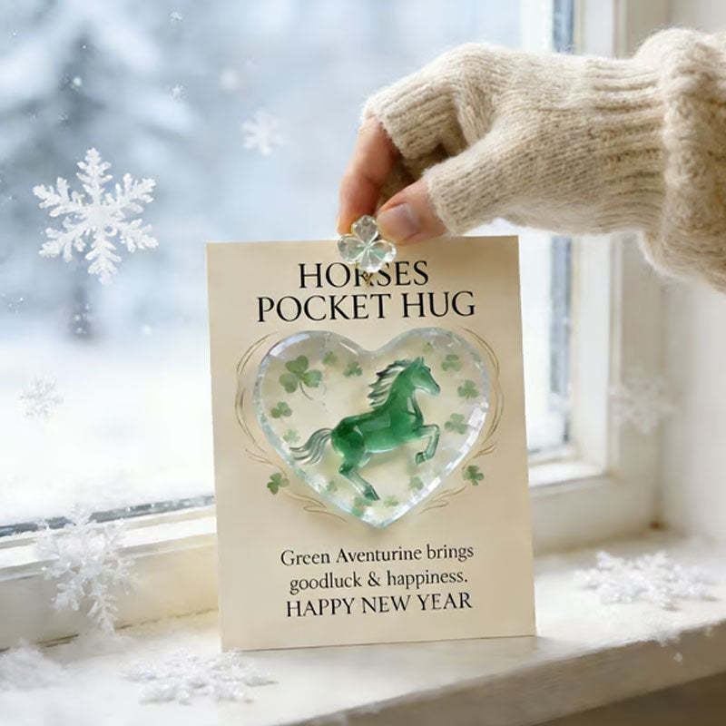 🐎🍀2026 Horses Pocket Hug — A Symbol of Strength & New Beginnings