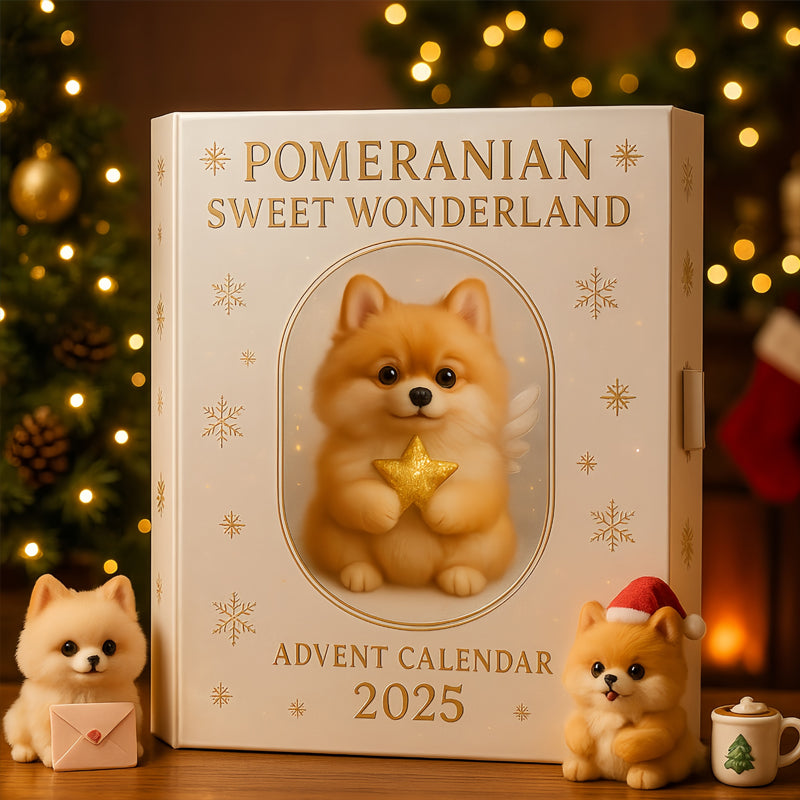 🐾✨ Pomeranian Sweet Wonderland Advent Calendar 2025