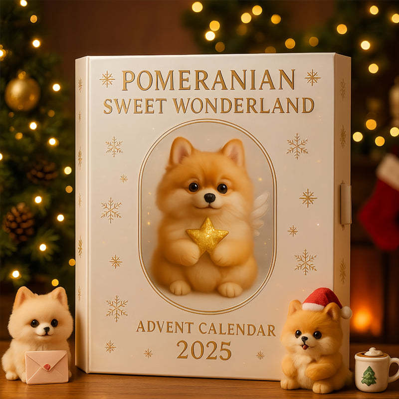 🐾✨ Pomeranian Sweet Wonderland Advent Calendar 2025