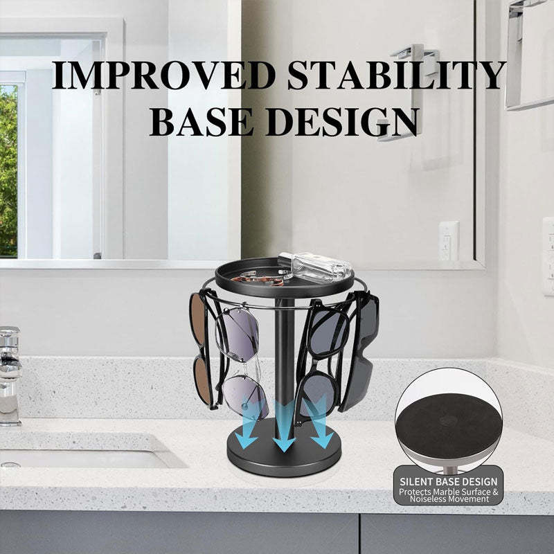 360° Rotating Glasses Stand