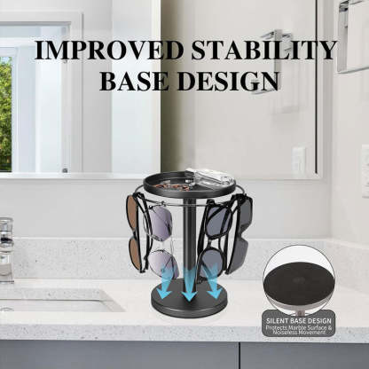 360° Rotating Glasses Stand